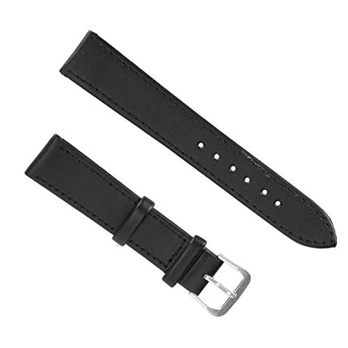 Uhrenzubehör, Praktisches, Langlebiges Uhrenarmband aus Weichem Material für die Uhrenreparaturwerkstatt für zu Hause (18mm schwarz) von Gernie