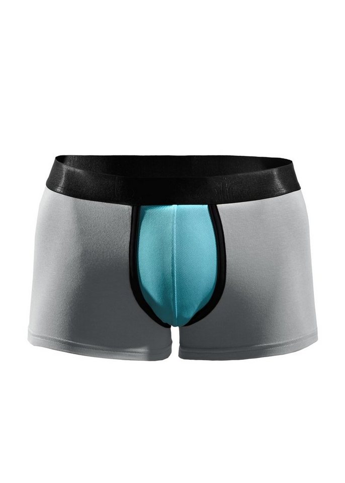 Geronimo Boxershorts Basic Boxair Boxer Grey XXL (Boxer, 1-St., glatt) erotisch von Geronimo
