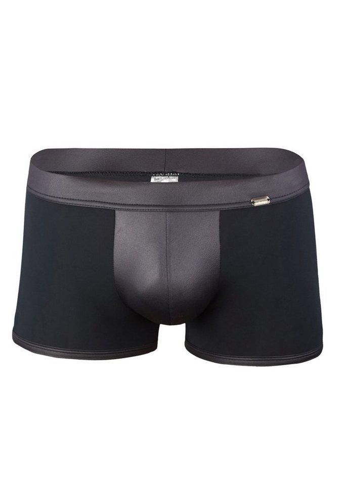 Geronimo Boxershorts Erotic Mission Boxer Black L (Boxer, 1-St., Lederoptik) erotisch von Geronimo