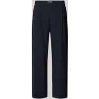 Gerry Weber Edition Loose Fit Stoffhose mit elastischem Bund Modell 'Mirela' in Marine, Größe 44 von Gerry Weber Edition