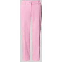 Gerry Weber Edition Stoffhose mit Stretch-Anteil Modell 'Kirsty' in Pink, Größe 42 von Gerry Weber Edition