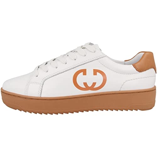 Gerry Weber Shoes Damen Emilia 04 Sneaker, Weiss-orange, 40 EU von Gerry Weber Shoes