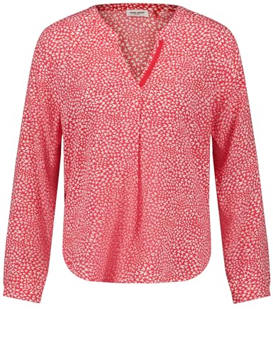 EDITION Damen 965046-66407 Bluse, Rot/Orange/Ecru/Weiss Druck, 40 EDITION Damen 965046-66407 Bluse, Rot/Orange/Ecru/Weiss Druck, 40 von Gerry Weber