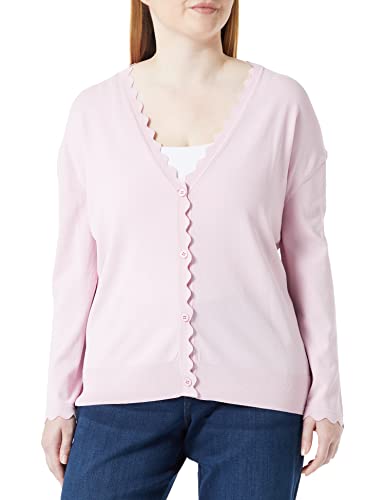 GERRY WEBER Damen 130024-35712 Jacke Strick, Powder Pink, 46 von Gerry Weber