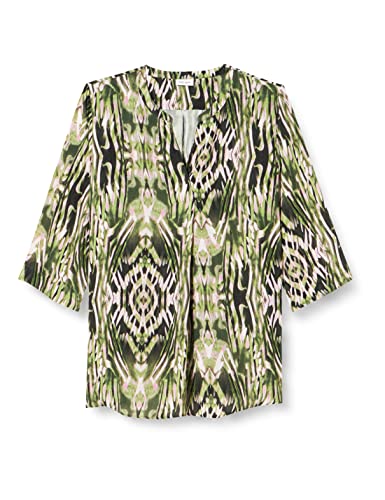 GERRY WEBER Damen 160034-31512 Bluse, Ecru/Weiss/Grün Druck, 36 GERRY WEBER Damen 160034-31512 Bluse, Ecru/Weiss/Grün Druck, 36 von Gerry Weber