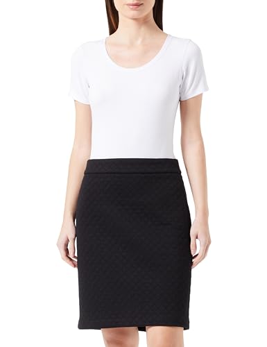 GERRY WEBER Damen 210006-31213 Rock, Schwarz, 38 EU von Gerry Weber