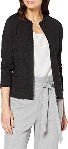 GERRY WEBER Damen 93166-35039 Jacke, Schwarz (Schwarz 11000), (Herstellergröße: 34) von Gerry Weber