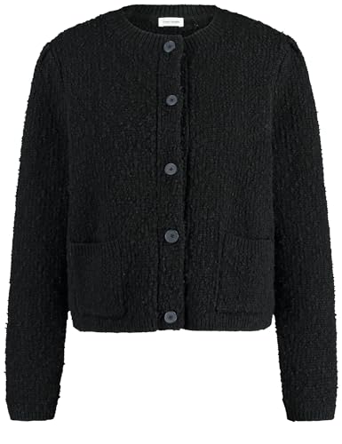 GERRY WEBER Damen 935049-44711-11000 Strickjacke, Schwarz, 42 von Gerry Weber