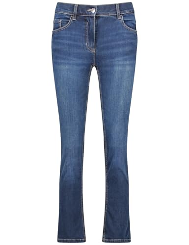GERRY WEBER Damen ALIS:SA PERFECT4EVER Freizeithose, Dark Blue Denim, 48 von Gerry Weber