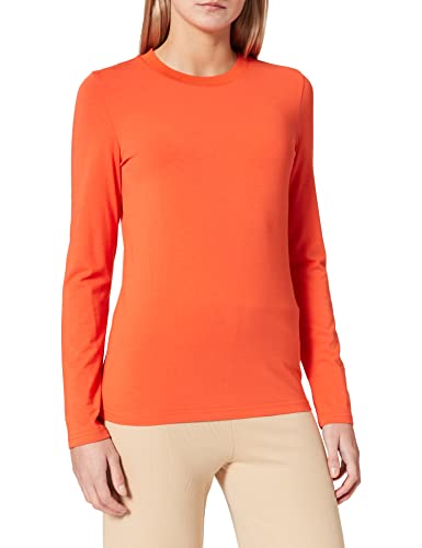 GERRY WEBER Damen Jacke Strick T-Shirt, Pumpkin, 38 von Gerry Weber