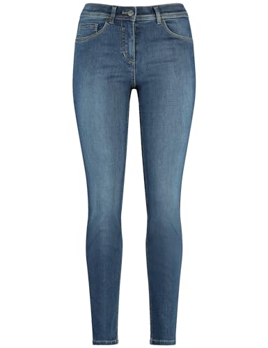 GERRY WEBER Damen SAN:YA BEST4ME Freizeithose, Blue Denim mit use, 46 von Gerry Weber