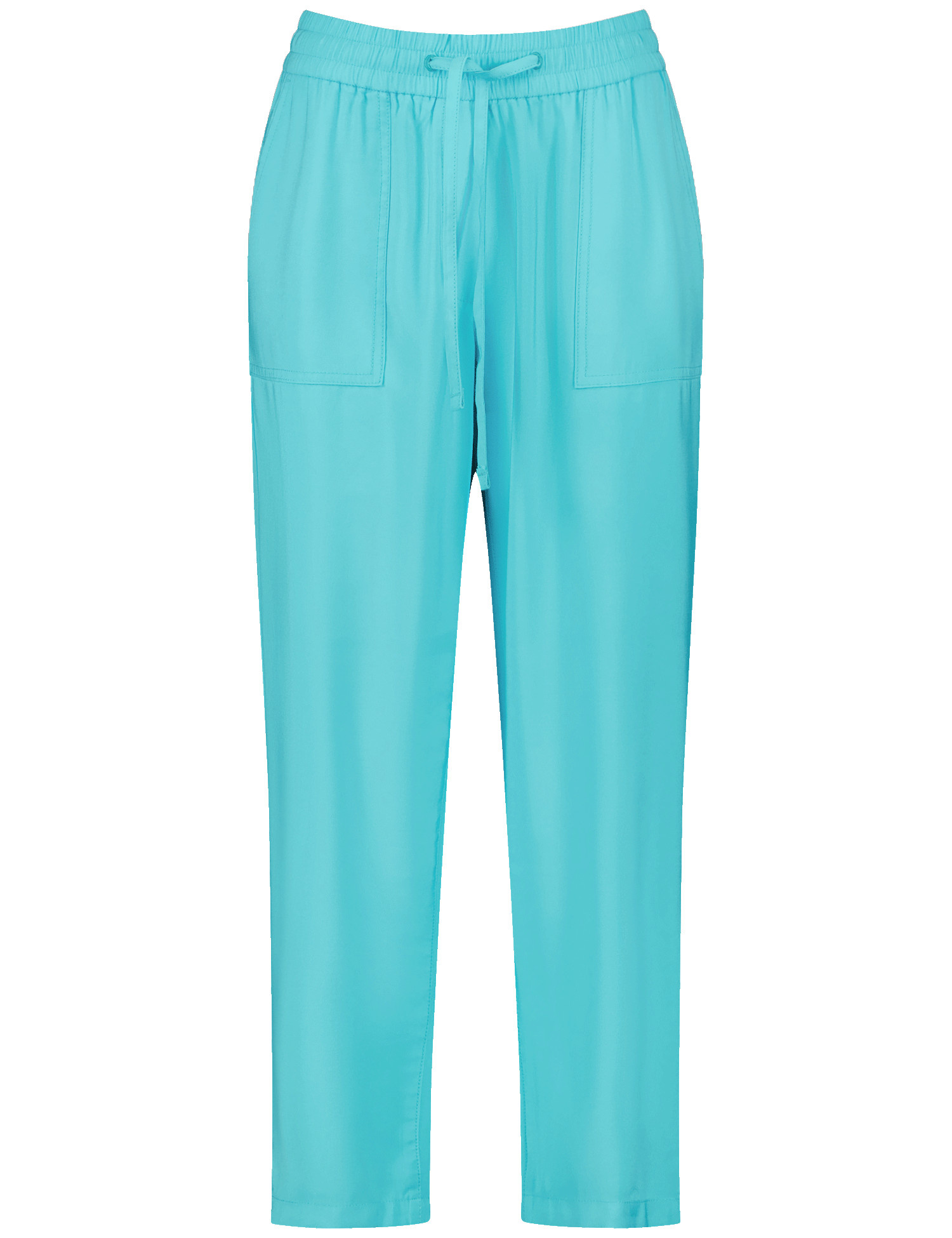 GERRY WEBER Damen Schlupfhose KIA꞉RA RELAXED FIT Blau, 38 von Gerry Weber