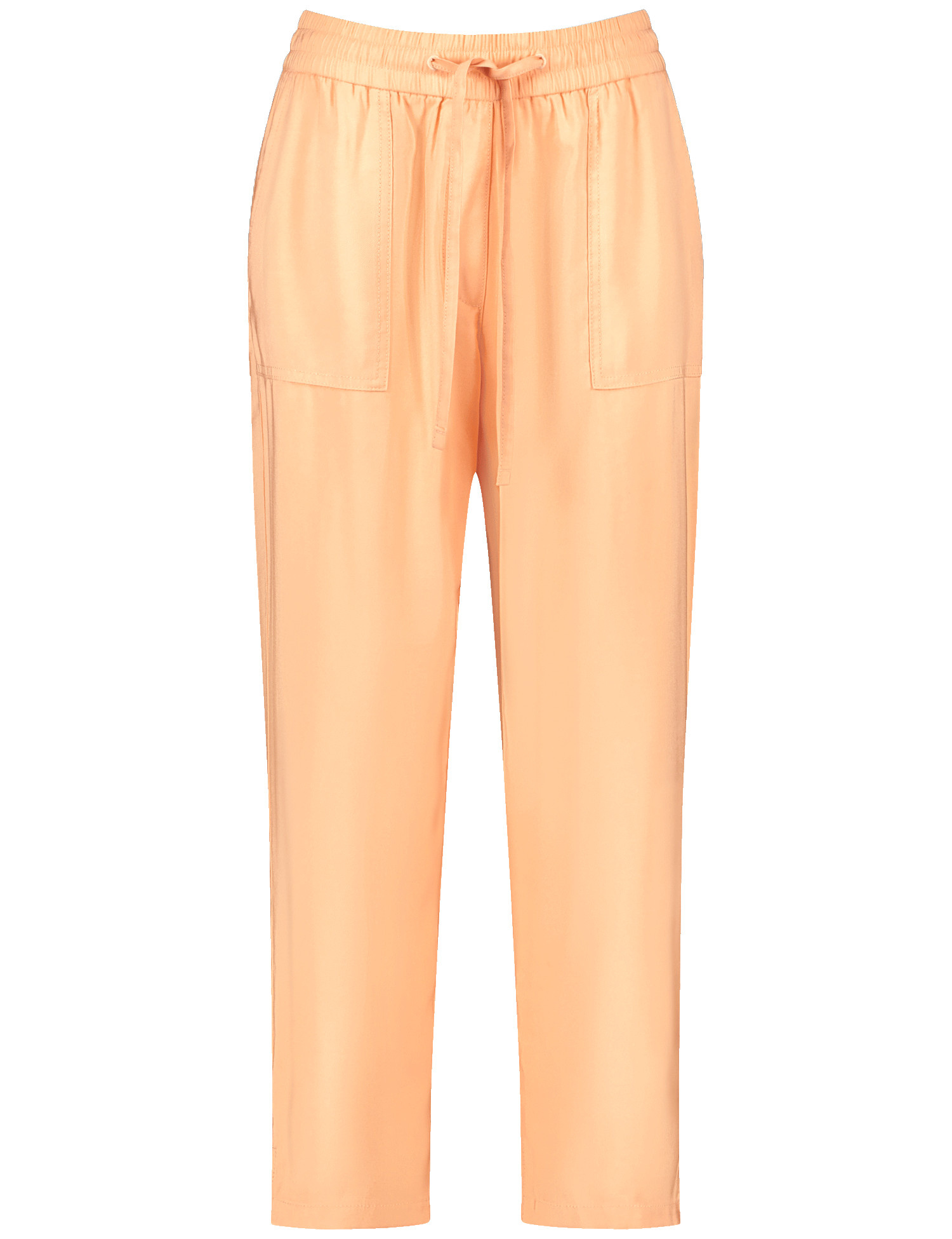 GERRY WEBER Damen Schlupfhose KIA꞉RA RELAXED FIT Viskose Orange, 36 von Gerry Weber