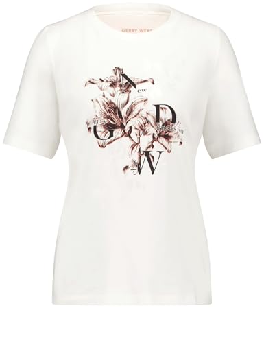 GERRY WEBER EDITION Damen 370104-44030-9195 T-Shirt, Frontprint Lily Placement, 42 GERRY WEBER EDITION Damen 370104-44030-9195 T-Shirt, Frontprint Lily Placement, 42 von Gerry Weber