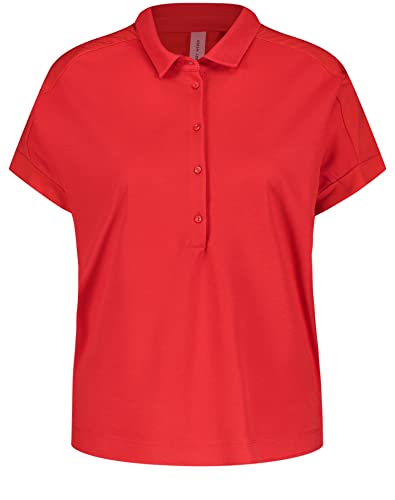 GERRY WEBER Edition Damen 670079-44029 Polohemd, Bright Red, 46 von Gerry Weber