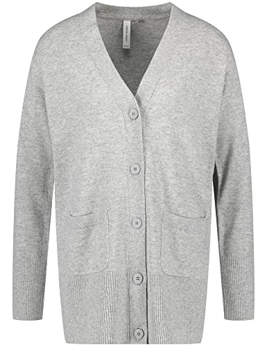 GERRY WEBER Edition Damen 730223-44719 Jacke Strick, Pearl Melange, 40 von Gerry Weber