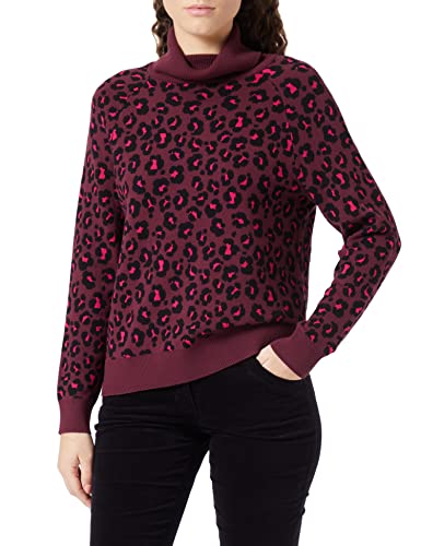 GERRY WEBER Edition Damen 770543-44713 Pullover, Rot/Orange/Lila/Pink Druck, 48 von Gerry Weber