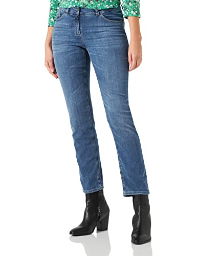 GERRY WEBER Edition Damen 822072-66810 Jeans, Blue Denim mit Use, 42R von Gerry Weber