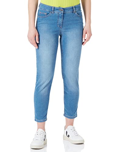 GERRY WEBER Edition Damen 92306-67840 Jeans, Blue Denim mit Use, 38S von Gerry Weber