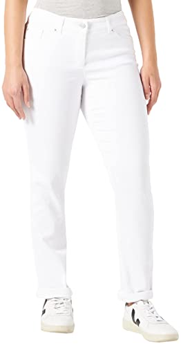 GERRY WEBER Edition Damen Best4me Slimfit Freizeithose, weiß/weiß, 34 von Gerry Weber