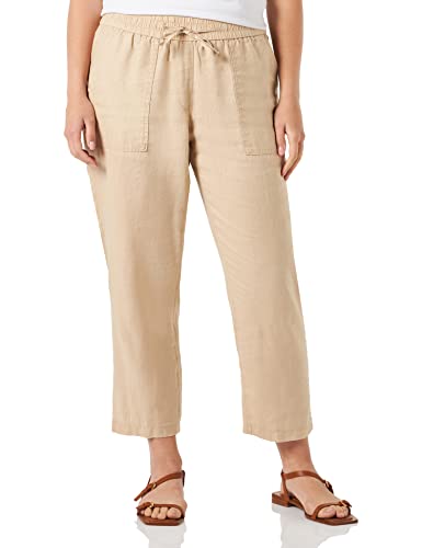 GERRY WEBER Edition Damen Easy Fit Hose, Sand, 40R von Gerry Weber