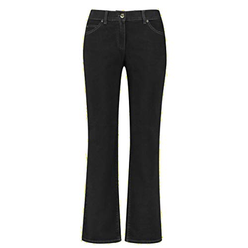 GERRY WEBER Edition Womens Comfort Fit Pants, Black Black Denim, 42R von Gerry Weber