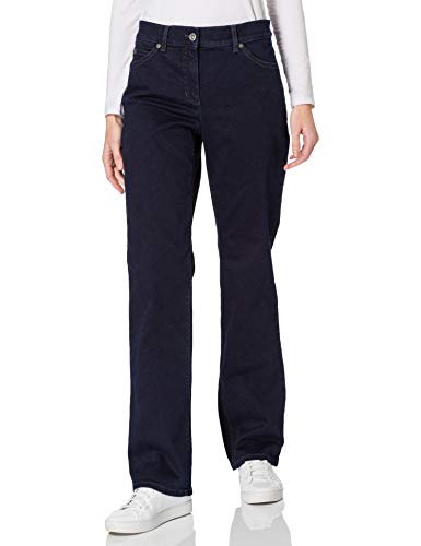 GERRY WEBER Edition Womens Comfort Fit Pants, Dark Blue Denim, 34R von Gerry Weber