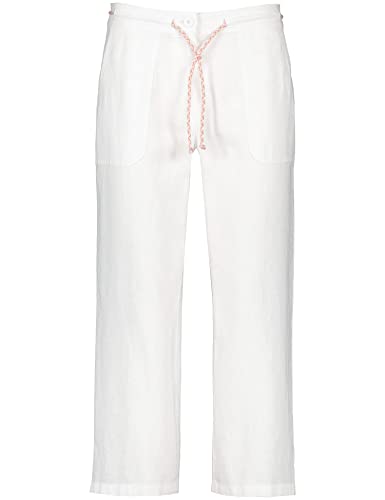 GERRY WEBER Edition Womens Culotte Pants, weiß/weiß, 44R von Gerry Weber