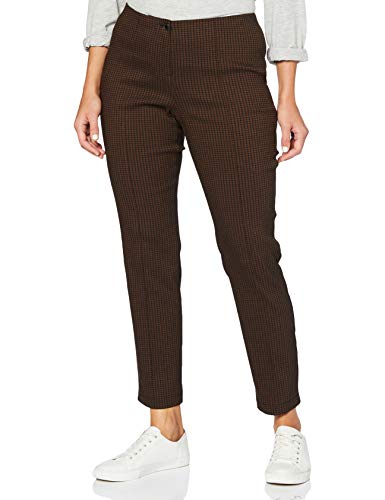 GERRY WEBER Edition Womens Hose Freizeit verkürzt Pants, haselnuss/schwarz, 38R von Gerry Weber