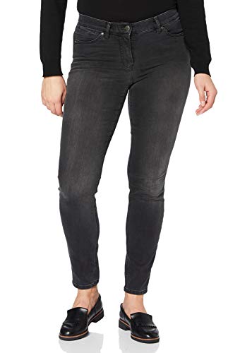 GERRY WEBER Edition Womens Hose lang Jeans, Anthra mit use, 38R von Gerry Weber