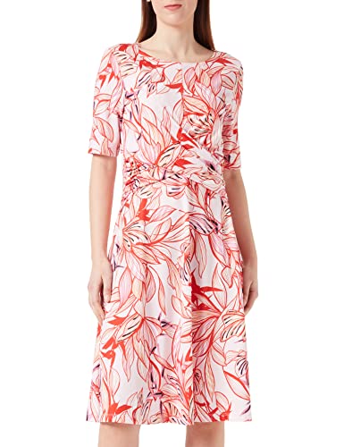 GERRY WEBER Damen 180023-35021 Kleid, Lila/Pink/Rot/Orange Druck, 36 von Gerry Weber