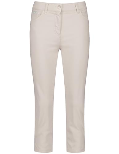 Gerry Weber Damen 3/4 Jeans SOL꞉INE BEST4ME High Light unifarben 3/4 Länge Muschel 38 von Gerry Weber