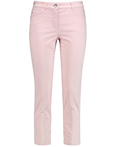 GERRY WEBER Damen 320023-31498 Straight Jeans, Rosa (Rosenwasser 30847), (Herstellergröße: 40) von Gerry Weber