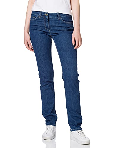 GERRY WEBER Edition Damen Best4me Slimfit Jeans, Blue Denim, 38 EU von Gerry Weber