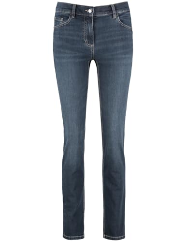 GERRY WEBER Damen ALIS:SA PERFECT4EVER Freizeithose, Dark Blue Denim, 48 von Gerry Weber