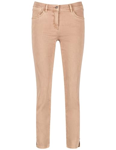 GERRY WEBER Damen SOL:INE BEST4ME Freizeithose, Camel Washed, 40 von Gerry Weber