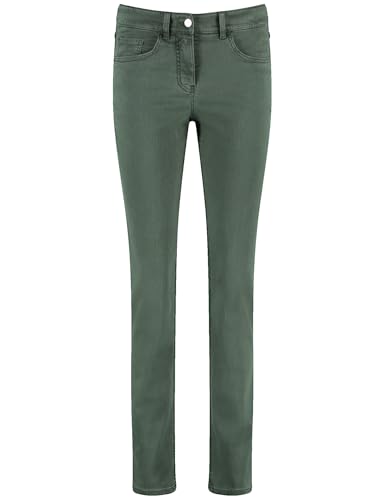 Gerry Weber Damen 5-Pocket Jeans SOL꞉INE BEST4ME Slim Fit unifarben reguläre Länge Moss 46 Gerry Weber Damen 5-Pocket Jeans SOL꞉INE BEST4ME Slim Fit unifarben reguläre Länge Moss 46 von Gerry Weber