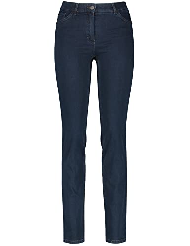 EDITION Damen Hose lang Jeans, Dark Blue Denim, 36 von Gerry Weber