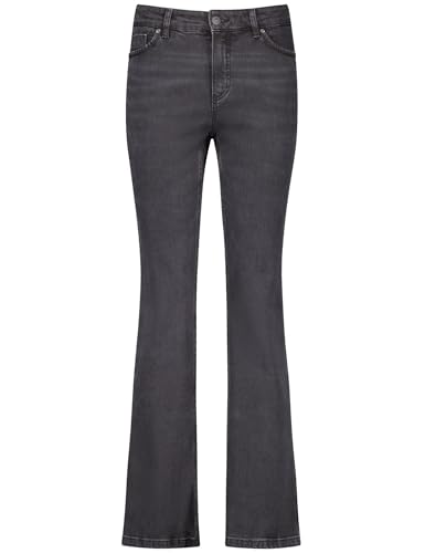 Gerry Weber Damen 5-Pocket Jeans mit ausgestelltem Bein unifarben, Washed-Out-Effekt reguläre Länge Black Denim 40 Gerry Weber Damen 5-Pocket Jeans mit ausgestelltem Bein unifarben, Washed-Out-Effekt reguläre Länge Black Denim 40 von Gerry Weber