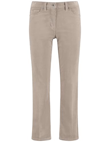 Gerry Weber Damen 322020-66243-901708 Hose, Travertine Washed, 42 EU von Gerry Weber