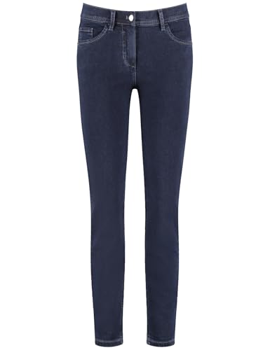 Gerry Weber Damen 7/8 Jeans SAN꞉YA BEST4ME Skinny FIT unifarben 7/8 Länge Dunkelblau 40 von Gerry Weber