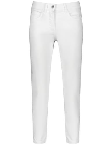 Gerry Weber Damen 7/8 Jeans SOL꞉INE BEST4ME unifarben 7/8 Länge, leicht verkürztes Bein Cyber Lime 46 von Gerry Weber