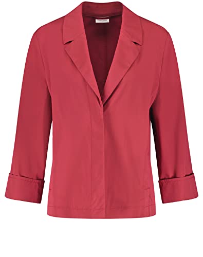 Gerry Weber Damen 730027-31251 Blazer 3 4 Arm, Wine, 42 EU von Gerry Weber