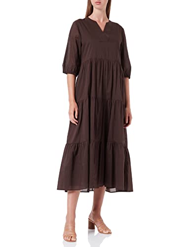 GERRY WEBER Damen 780032-31410 Kleid, Dark Brown, 34 von Gerry Weber