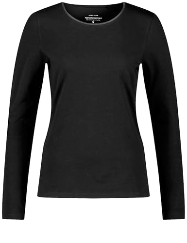GERRY WEBER Damen 977065-44000-11000 T-Shirt, Schwarz, 40 von Gerry Weber