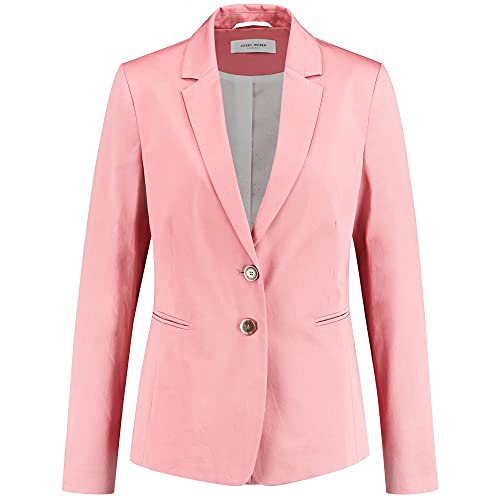 Gerry Weber Damen Blazer mit Reverskragen geknöpfte Armschlitze, Langarm Blazer Langarm gefüttert unifarben Limonade 42 von Gerry Weber