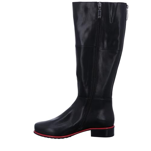 Gerry Weber Damen Calla 32 Kniehohe Stiefel, schwarz-rot, 40 EU von Gerry Weber