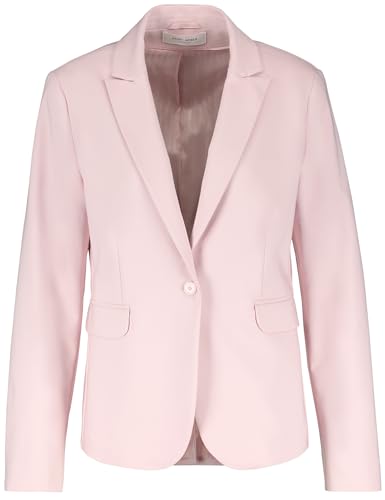 Gerry Weber Damen Eleganter Blazer mit Stretchkomfort geknöpfte Armschlitze, Langarm unifarben Lotus 40 von Gerry Weber