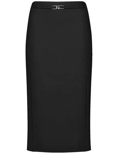 GERRY WEBER Damen 915008-31218-11000 Rock, schwarz, 40 von Gerry Weber