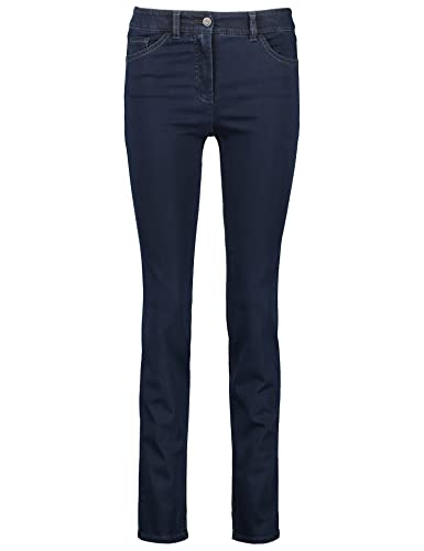 EDITION Damen Hose lang Jeans, Dark Blue Denim, 38 von Gerry Weber